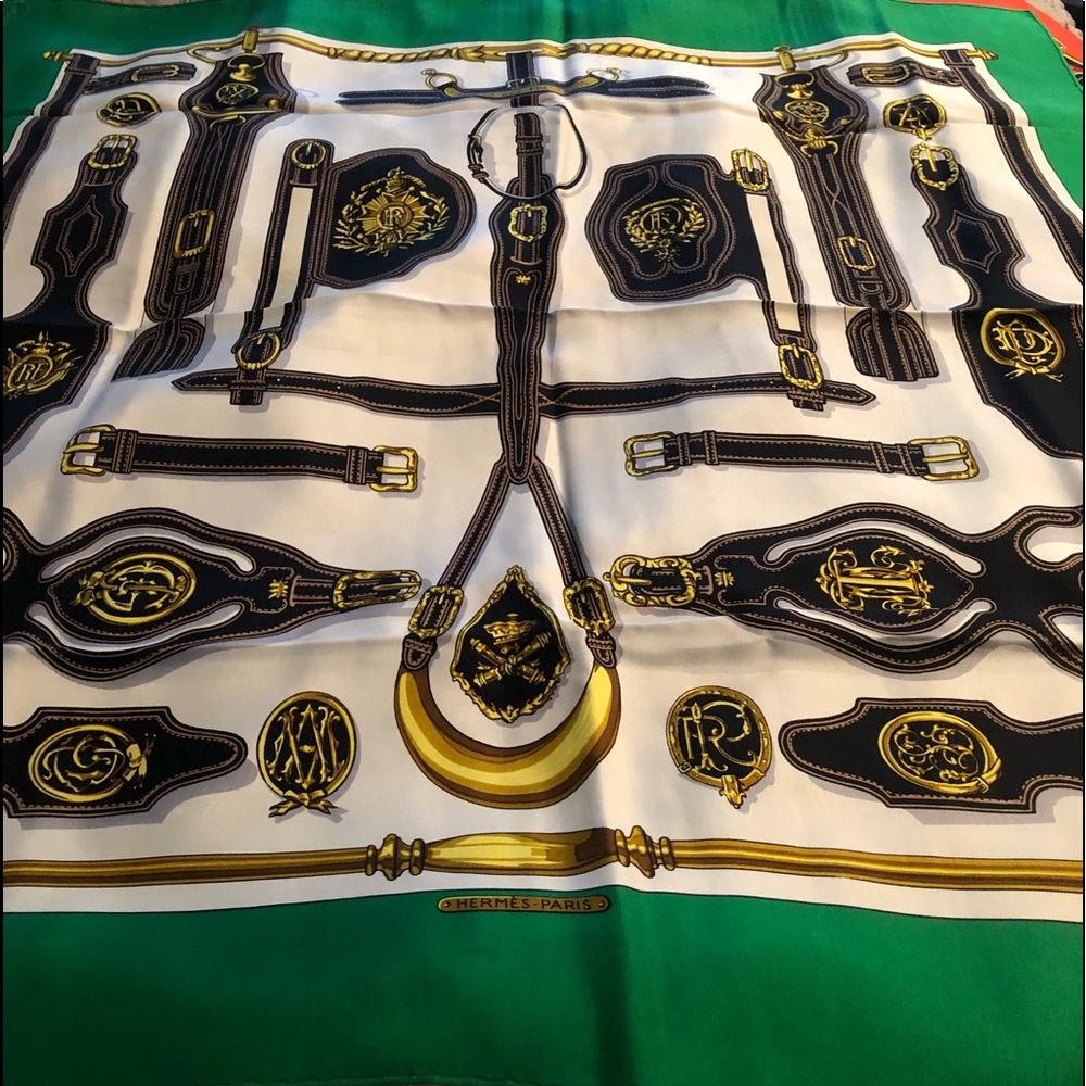 Hermès silk scarf